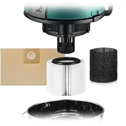 Пилосос Tokachi Multi Vac промисловий 3300W - мініатюра 7