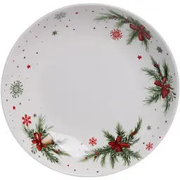Тарілка супова Christmas Tree 23 см прцелянова Yiwu SG-32-2
