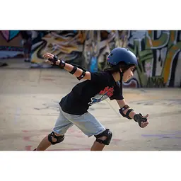 Ролики Rollerblade Fury Combo 29-33 Чорний-Червоний - мініатюра 3