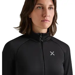 Куртка Montura Fadis Grid Hooded Maglia Woman S Black - мініатюра 7