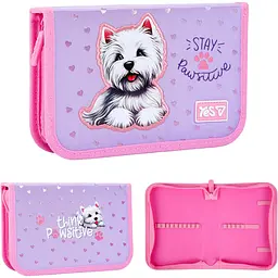 Пенал твердий Yes одинарний без клапана HP-02 Pawesome (533723) - мініатюра 2