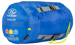 Спальний мішок Highlander Serenity 250/-4°C Blue Left (SB185-BL) - мініатюра 8