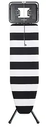 Дошка для прасування Rolser K-TRES Black Tube 120х38 см Lido-Blanco/Negro (K03016-2064)