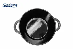 Каструля з кришкою Heinner Marble Grey чавунна емалірована сірий мармур (HR-ZVC-S28) - мініатюра 4