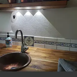 Сенсорний світильник LED з датчиком руху MZ-L1602 (40*10*800mm) Black - мініатюра 4
