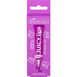 Олія-тінт для губ Bielenda Juicy Tint Lip Oil ягода 10 г - мініатюра 3