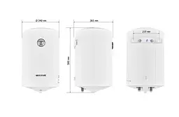 Водонагрівач Mixxus EWH-07030 ROUND WET 30 л, 1,5 кВт, "мокрий" ТЕН, вертикальний, циліндричний, білий (WH0600) - мініатюра 6