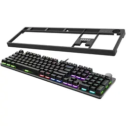 Клавіатура MSI Forge GK320 Black UA [154414] - мініатюра 4
