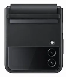 Оригінальний шкіряний чохол Leather Cover Samsung Galaxy Z Flip4 Black (EF-VF721LBEGUA) - мініатюра 3