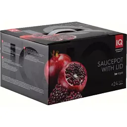 Каструля IQ Be Royal з кришкою 24 см 5.2 л (IQ-2051-24) - мініатюра 6