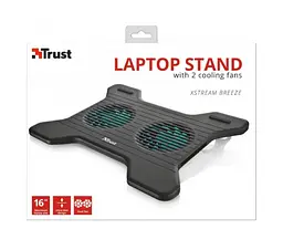 Охолоджувальна підставка для ноутбука 15.6 дюймів Trust Xtream Cooling Breeze - мініатюра 6