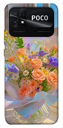 Чохол Demsky Яскравий букет для Xiaomi Poco C40