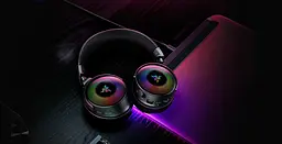 Гарнітура ігрова Razer Kraken V4 Pro, mini-jack/USB-A/BT/WL, RGB, чорний - мініатюра 4