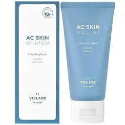 Пінка для вмивання Village 11 Factory AC Skin Solution Cleansing Foam 80 мл - мініатюра 2