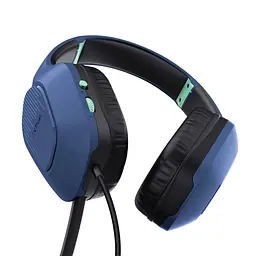 Гарнітура Trust GXT 415B Zirox 3.5 мм синій (24991_Trust) - мініатюра 4