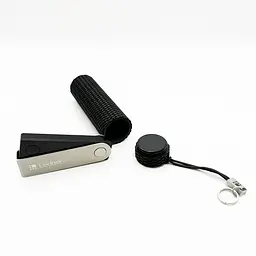 Чохол-капсула CryptoSafe Capsule для Ledger Nano S / S Plus / X, Чорний - мініатюра 6