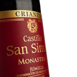 Вино Castillo San Simon Crianza, червоне, сухе, 13%, 0,75 л (7324) - мініатюра 3