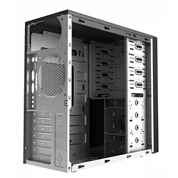 Корпус GameMax MT816-2U3-TYC Black, без БЖ, Mid Tower, ATX / Micro ATX / Mini ITX, 2xUSB 3.0, Type-C, 420x185x464 мм, 0.6 мм - мініатюра 5