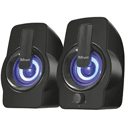 Trust Акустична система (Колонки) 2.0 Gemi RGB USB Black
