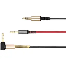 Кабель Aux Audio Hoco UPA-02 3.5-3.5 1m (Black) [23421] - мініатюра 5