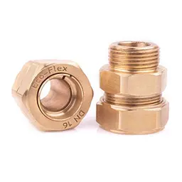 Муфта з'єднувальна для металорукава Eco-Flex DN16х3/4" ЗР (CF0162M) 30412 - мініатюра 3
