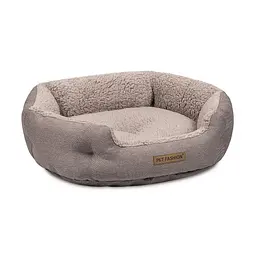Лежак Pet Fashion Brig для собак кавовий 58 x 48 x 20