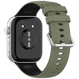 Ремінець ArmorStandart для Huawei Watch Fit 3 / 4 / 4 Pro Khaki Black (ARM89074) - мініатюра 2