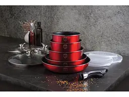 Набір посуду Berlinger Haus Metallic Line Burgundy Edition (BH-1674) - мініатюра 5