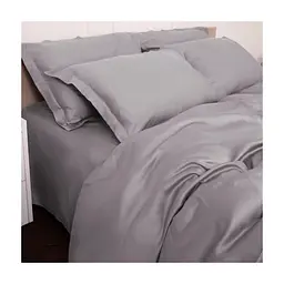 Постільна білизна MirSon Tencel №06 Gray 175х210 двоспальний (2200009370502) - мініатюра 8