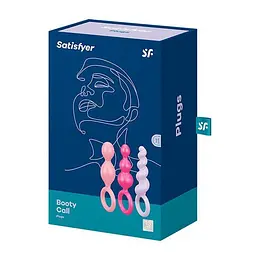 Набір анальних іграшок Satisfyer Booty Call, Різнокольорові - мініатюра 3