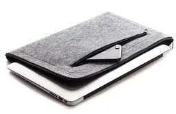 Чохол кейс на блискавці GM67-13New для Macbook 13 New горизонтальний світло-сірий - мініатюра 3