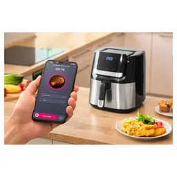 Мультипіч Sencor Vita Fryer нержавіюча сталь-чорна 1600 Вт (SFR6600SS) - мініатюра 10