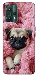 TPU чохол Demsky Мопс у ніжностях для Realme 9 Pro