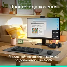 Клавіатура бездротова LOGITECH K250 Wireless 920-013822 - мініатюра 2