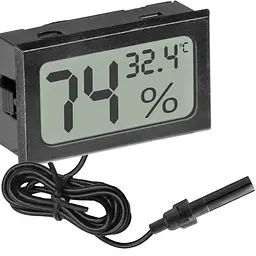 Цифровий термометр-гігрометр Kruger Meier Elonipac LCD з датчиком на кабелі 200 см - мініатюра 7