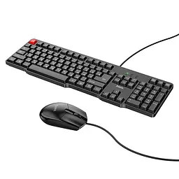Набір клавіатура та миша HOCO Business keyboard and mouse set GM16 (RU/ENG розкладка) - мініатюра 2