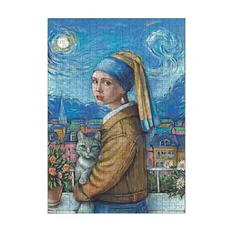 Пазл "Art: Дівчина з перловою сережкою" 300680, 500 елементів - мініатюра 2