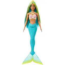 Лялька-русалонька Barbie Чарівні зачіски серії Фантастичний світ (HRR00) - мініатюра 3