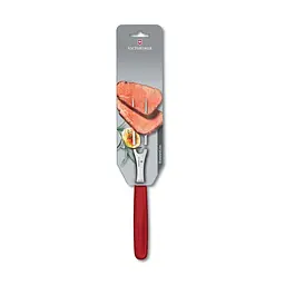 Кухонна виделка SwissClassic Carving 15см з черв. ручкою (блістер) - мініатюра 2