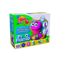 Набір легкого стрибаючого пластиліну Moon light Clay Pino Friend 70057 - мініатюра 3
