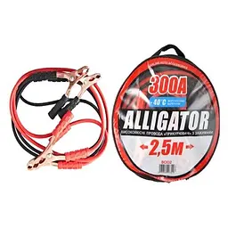 Пускові дроти прикурюуання Alligator 300А / 2,5м / у сумці (BC632)