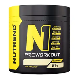 Передтренувальний комплекс N1, 255 грам Червоний апельсин Nutrend fit0024651