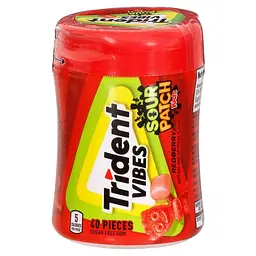 Жуйки Trident Vibes Sour Patch Redberry 40pc