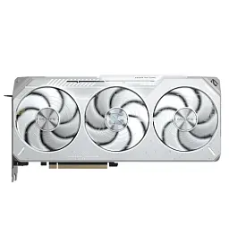 Відеокарта Radeon RX 9070 XT, Gigabyte, GAMING OC ICE (White Edition), 16Gb GDDR6, 256-bit, 2xHDMI/2xDP, 3060/20000 MHz, 3x8-pin (GV-R907XGAMINGOCICE-16GD)