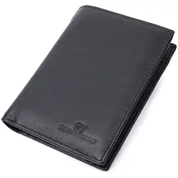 Чоловічий шкіряний гаманець ST Leather 10,5х13х2 см acs0029390
