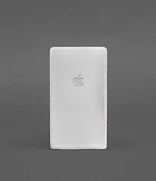 Шкіряний чохол для iPhone 11 Білий - мініатюра 2