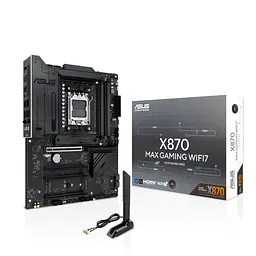 Материнcька плата X870 MAX GAMING WIFI7 sAM5 X870 4xDDR5 M.2 HDMI USB Type-C Wi-Fi BT ATX Asus teh0019035 - мініатюра 10