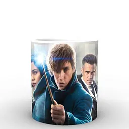 Кухоль GeekLand Fantastic Beasts Фантастичні тварюки постер FB.02.001 330 мл білий - мініатюра 3