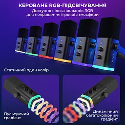 Мікрофон Fifine AM8T Black - мініатюра 8