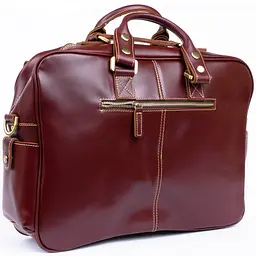 Дорожня шкіряна сумка-портфель Vintage 40х29,5х10 см sum0012858 - мініатюра 3